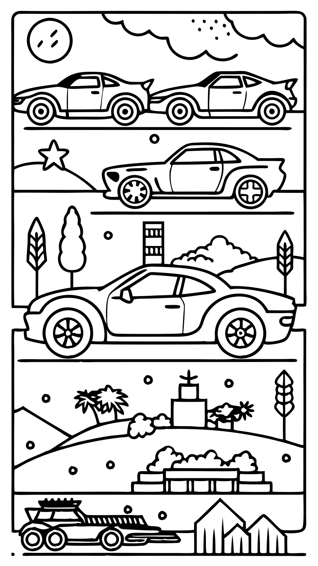 cars coloring pages to print